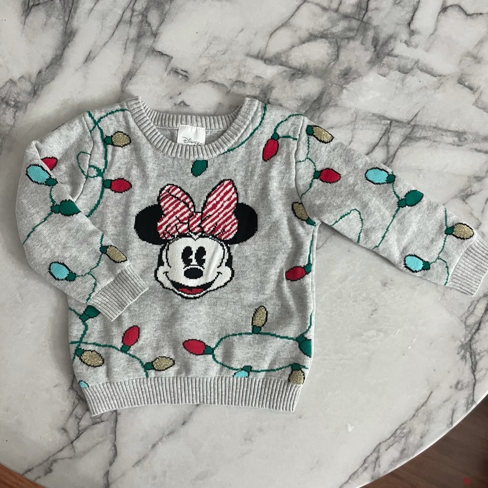 Minnie Mouse Holiday Sweater